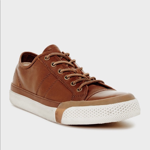 frye men's leather sneakers